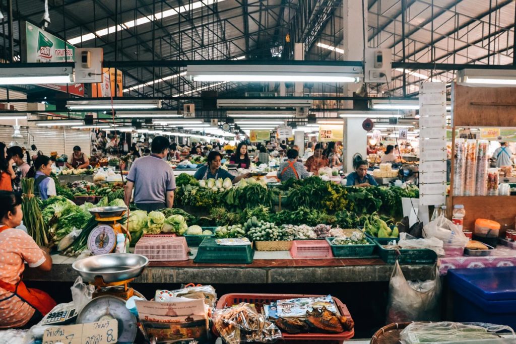 Essensmarkt Chiang Mai
