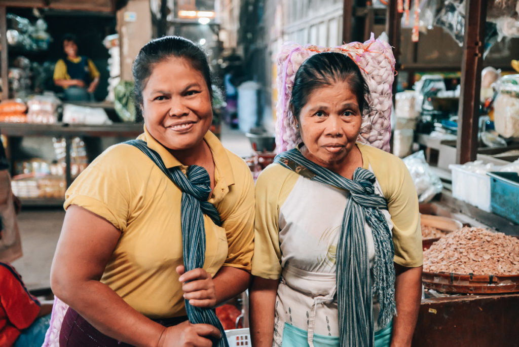 Marktfrauen-Indonesien