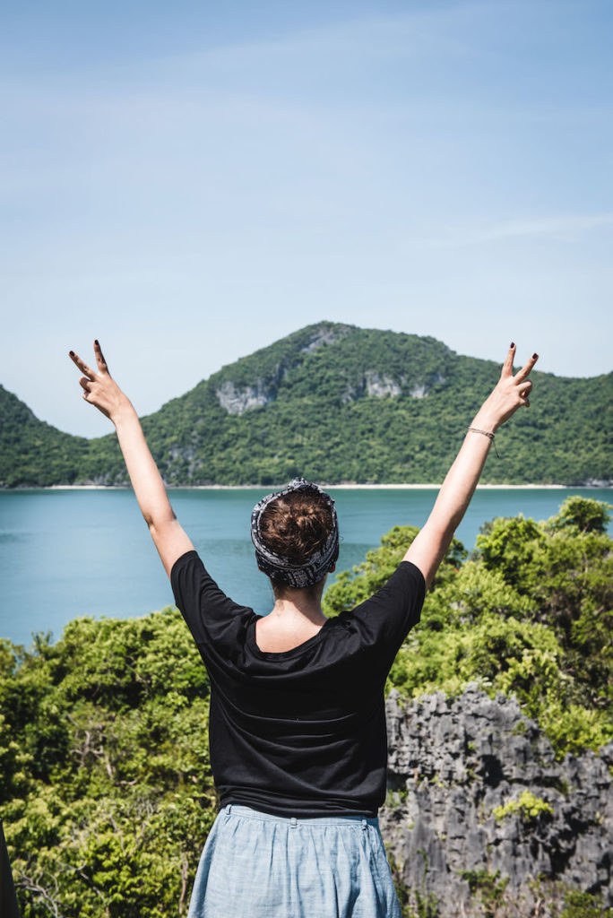 Aussicht Ang Thong Nationalpark