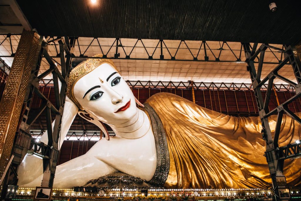 Liegender Buddha Yangon