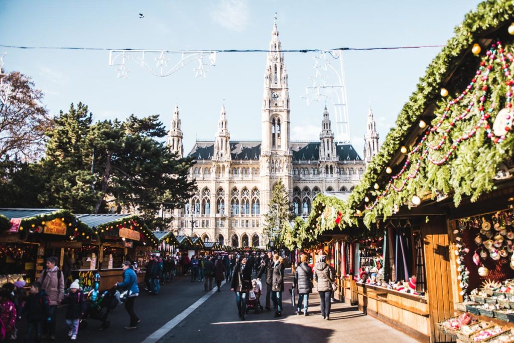 Rathaus Christkindlmarkt Wien