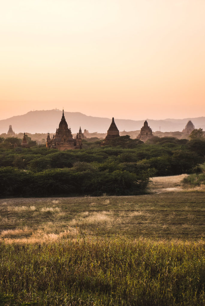 Sunset Pagoda Bagan