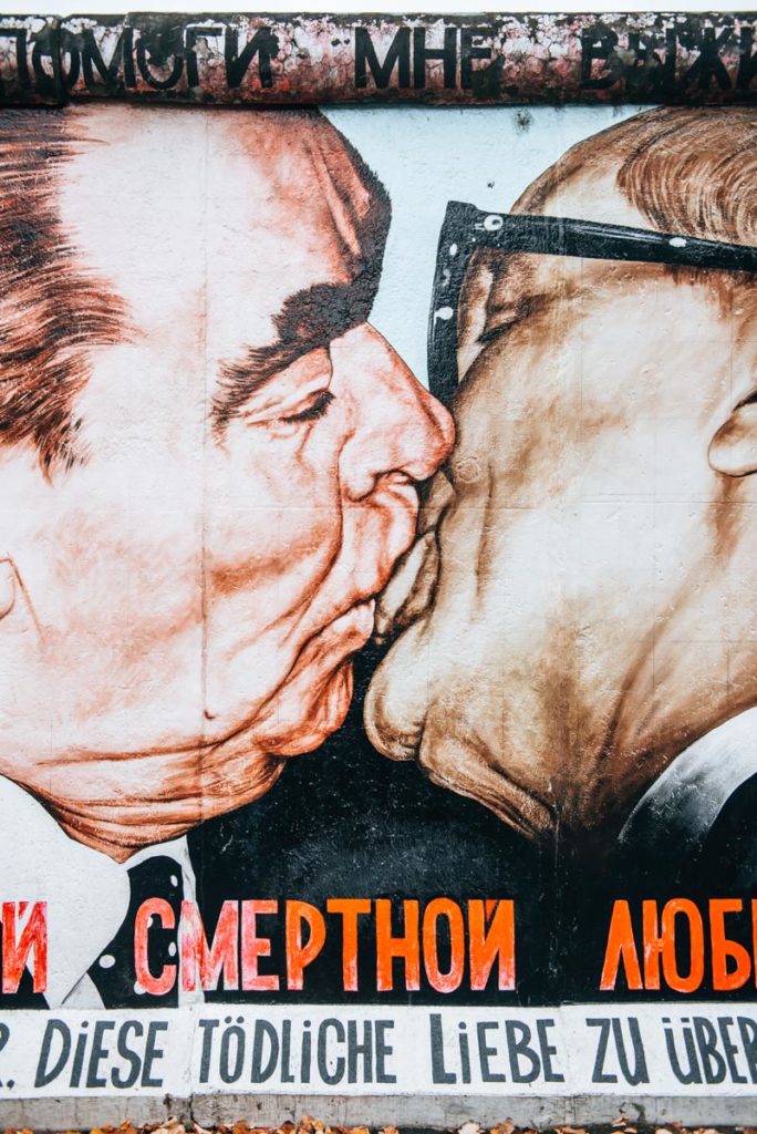 Berliner Mauer Kuss