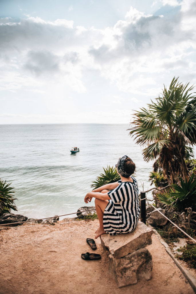 Maya Ruinen Tulum Uhrzeit