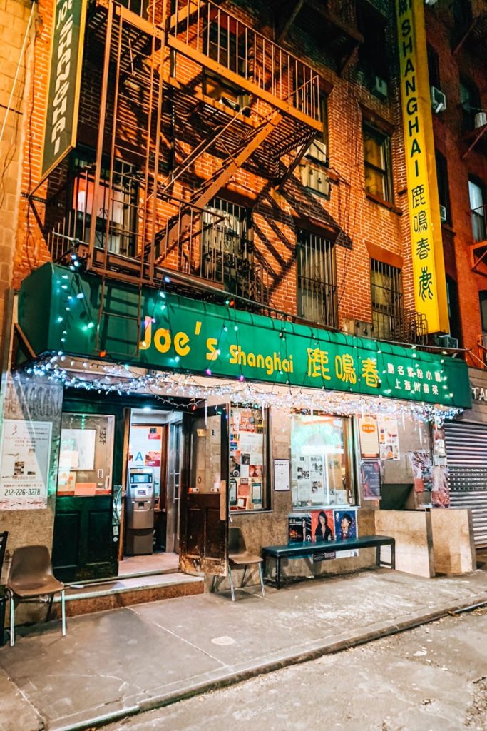 Chinatown New York Restaurants