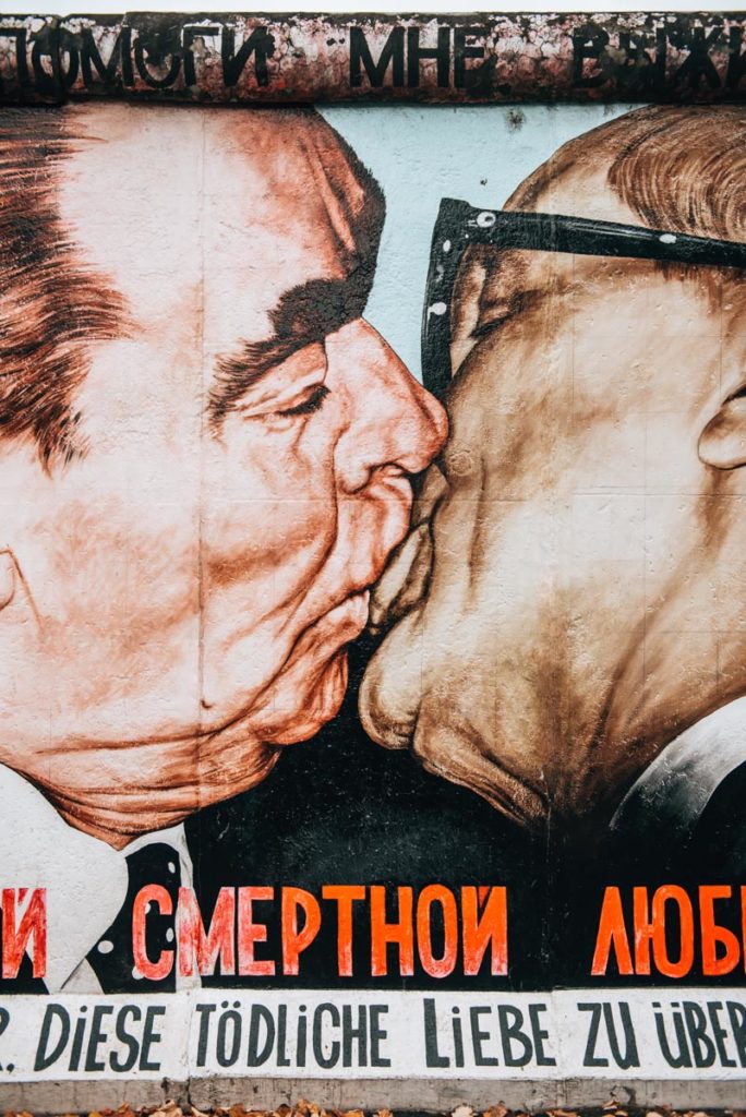 Der Kuss Berliner Mauer