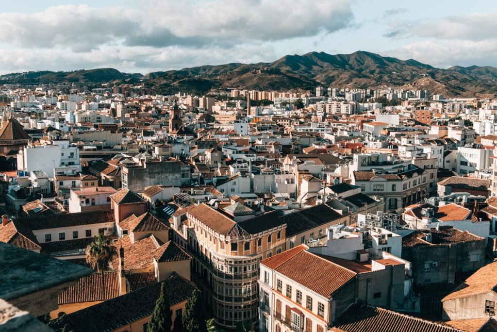 Malaga Kathedrale Aussicht