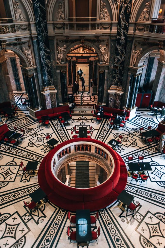 Cafe im Kunsthistorischen Museum