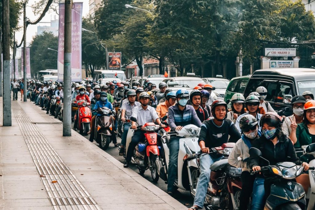 Saigon Verkehr