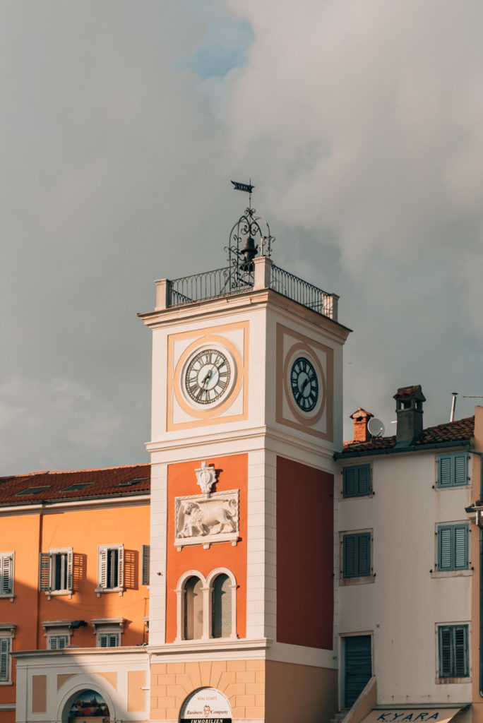 Rovinj clocktower