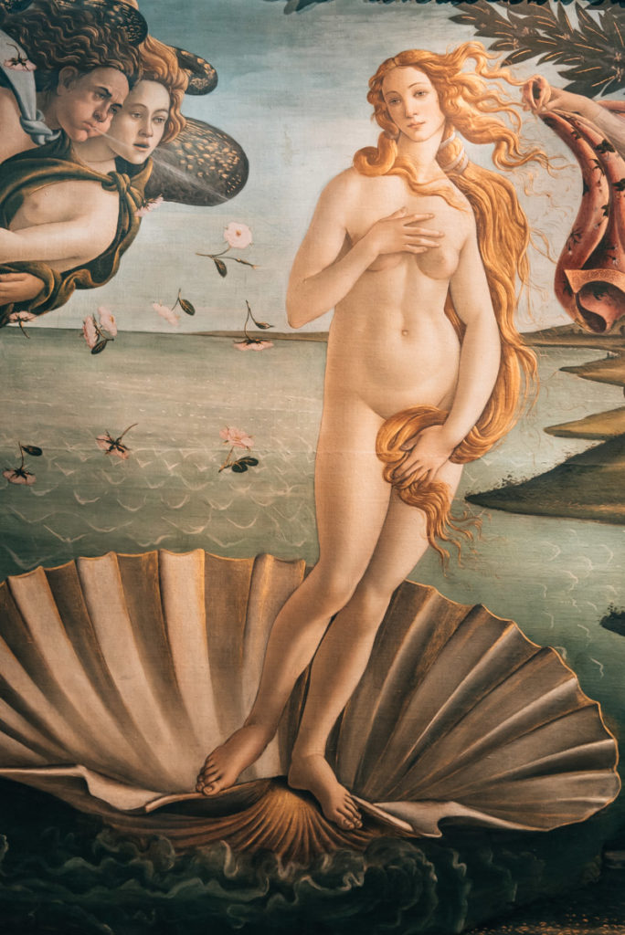 Florenz Uffizien Geburt der Venus