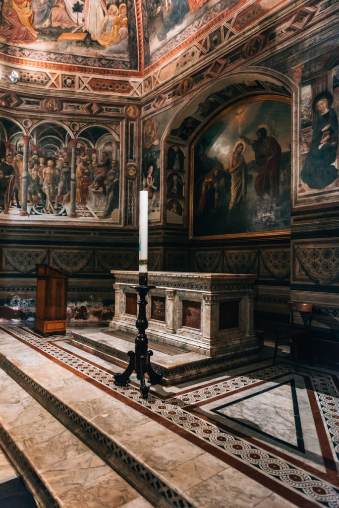 Siena Baptisterium San Giovanni