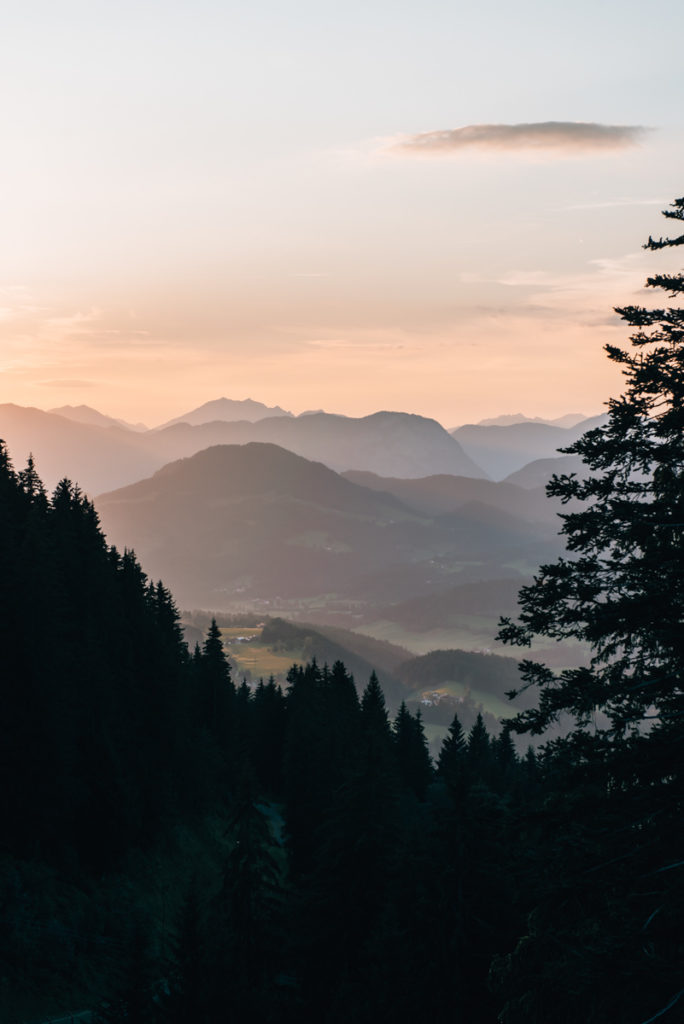 Astbergsee Sonnenuntergang