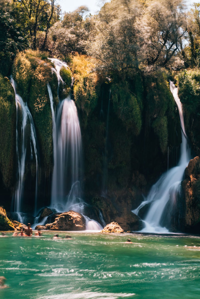 Bosnien Kravica Wasserfälle