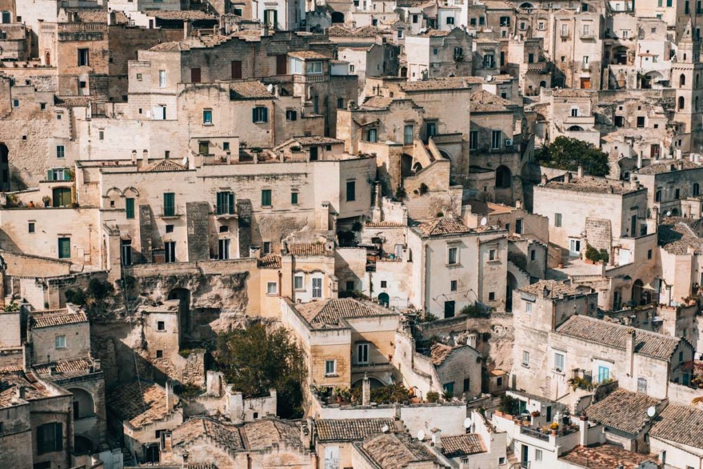 Matera Kathedrale Aussichtspunkt