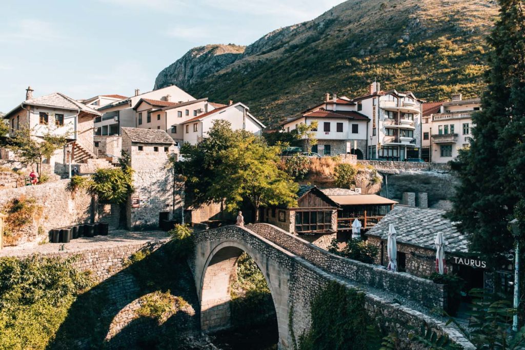 Mostar Krumme Brücke