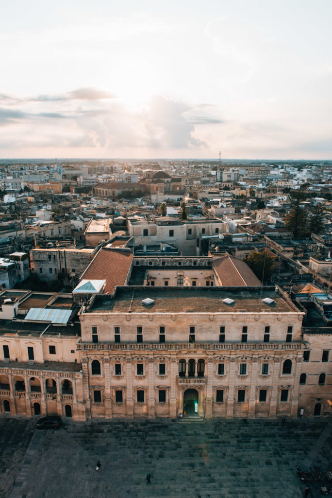 Lecce Campanile Aussicht