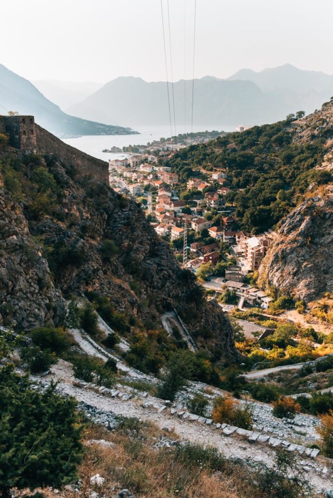 Festung Kotor Weg