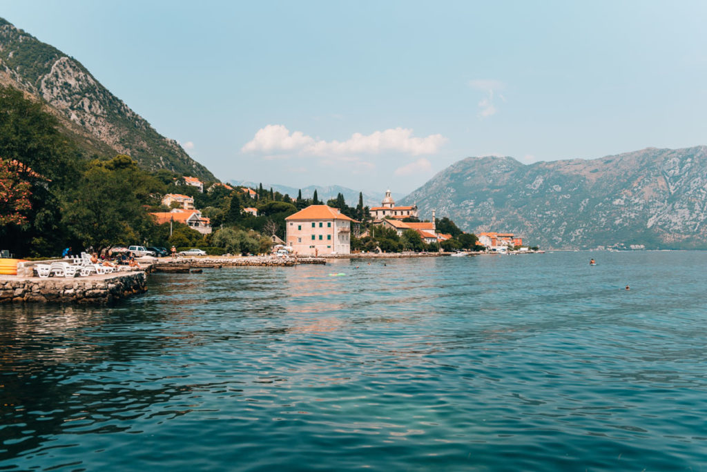 Bucht von Kotor Strände